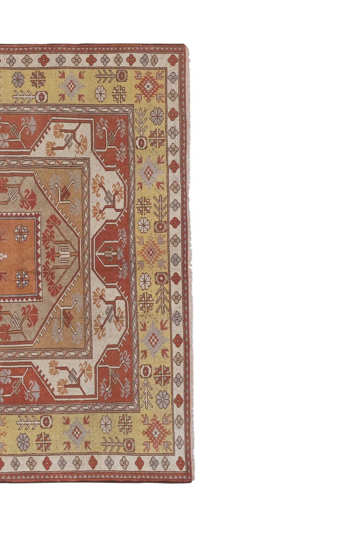 Vintage Uşak Halı 187 x 198 cm