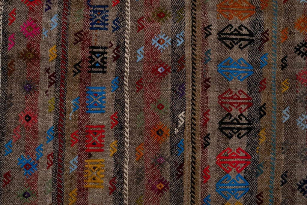 Vintage Kilim Yolluk 98 x 282 cm