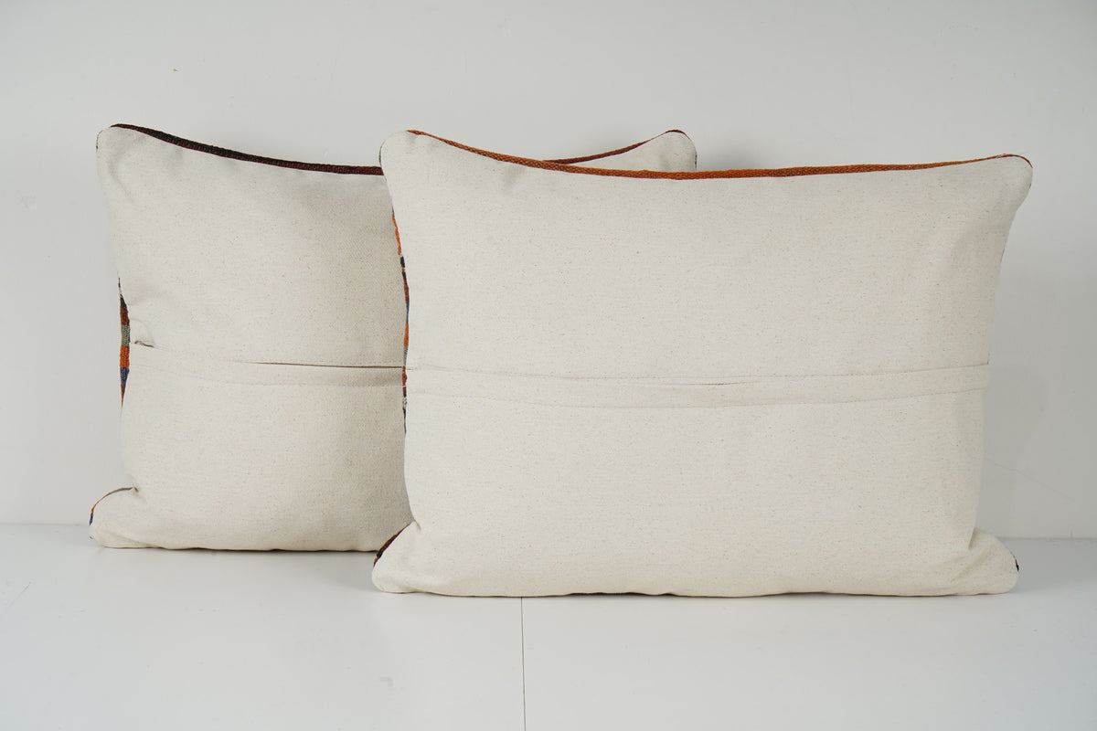 Kilim Kırlent Kılıfı 2'li Set 45 x 60 cm