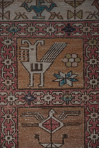 Vintage Sumak Kilim 125 x 177 cm