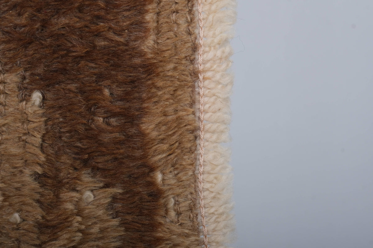 Vintage Türk Damalı Tulu Halı 72 x 142 cm