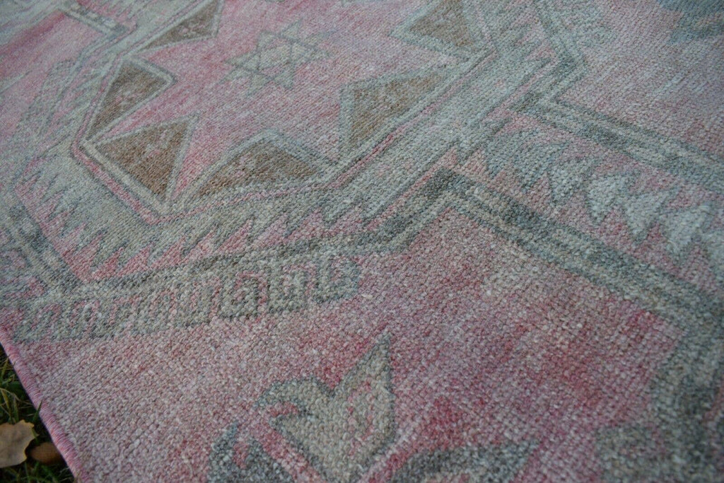 Vintage Herki Halı Yolluk 79 x 398 cm