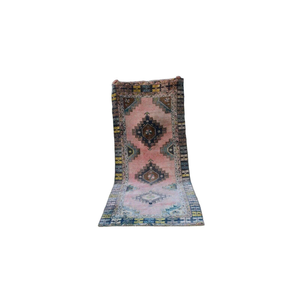 Vintage Kafkas Halı Yolluk 135 x 330 cm
