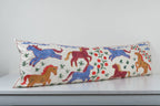 At Desenli Suzani Kırlent Kılıfı 45 x 150 cm