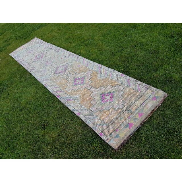 Vintage Herki Halı Yolluk 80 x 360 cm