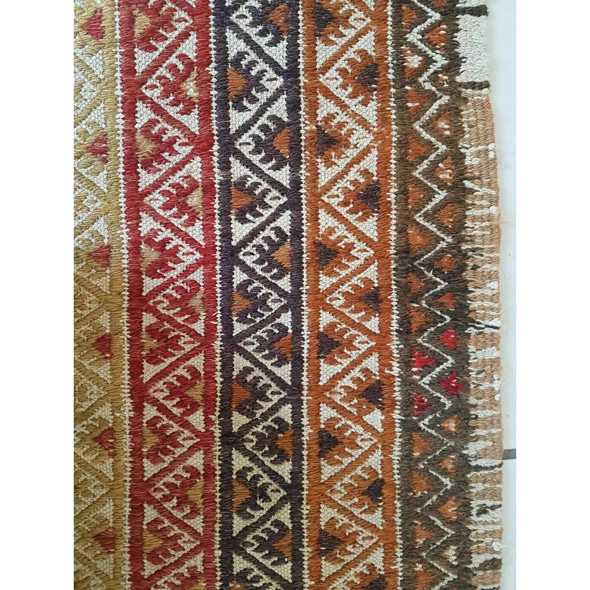 Vintage Uşak Yastık Halı 49 x 85 cm