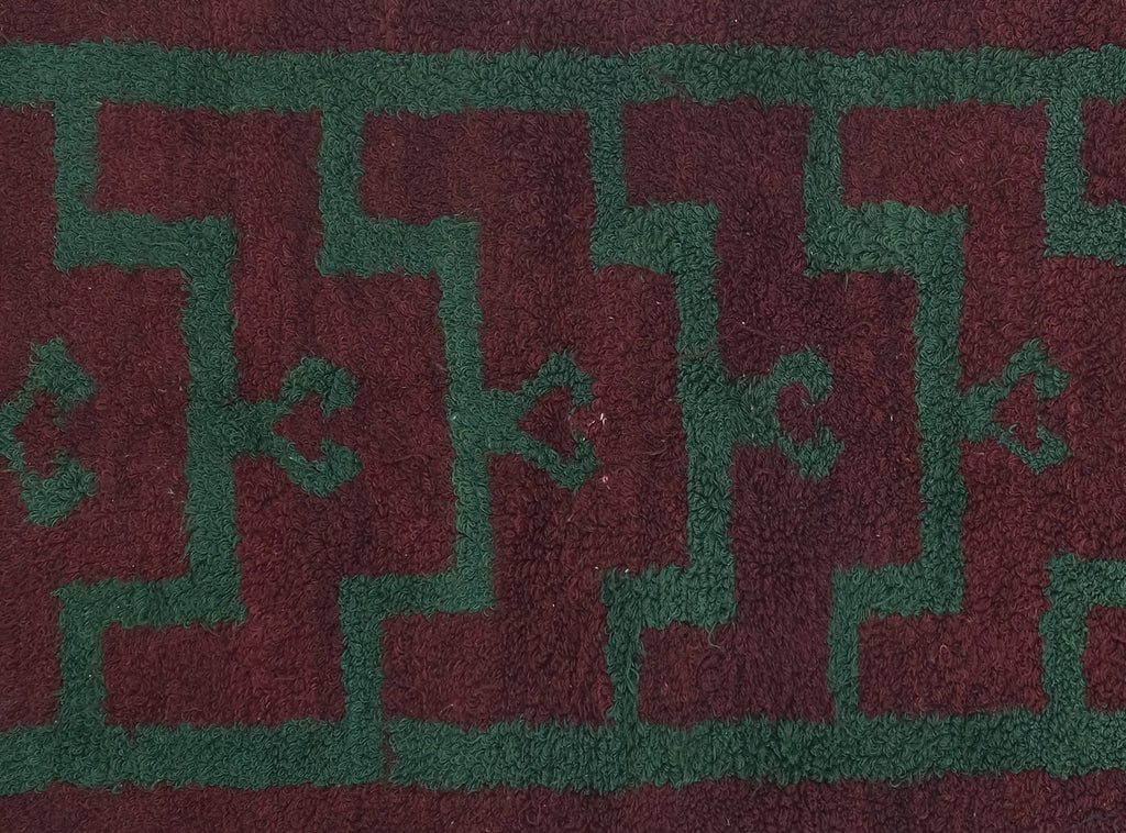 Vintage Türk Tulu Halı 120 x 208 cm