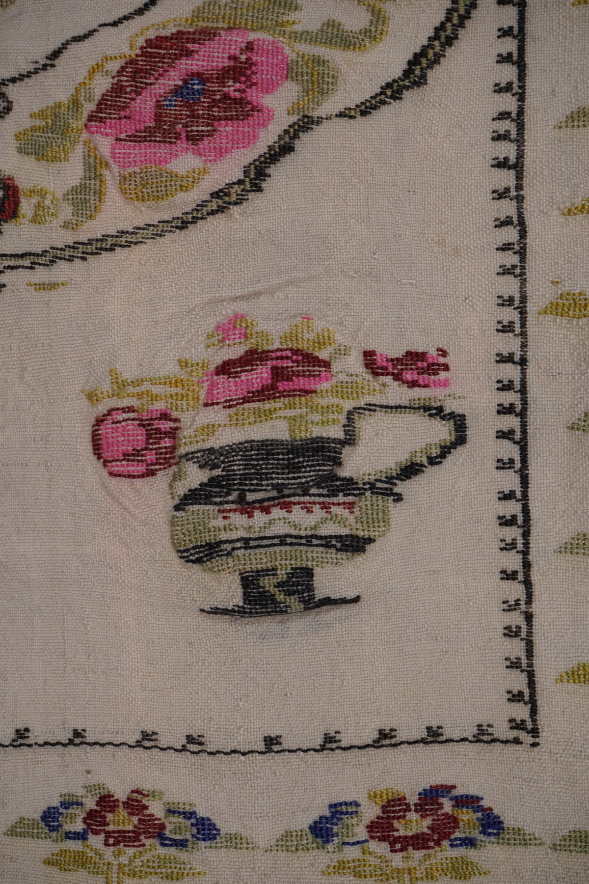 Vintage Kilim 90 x 104 cm