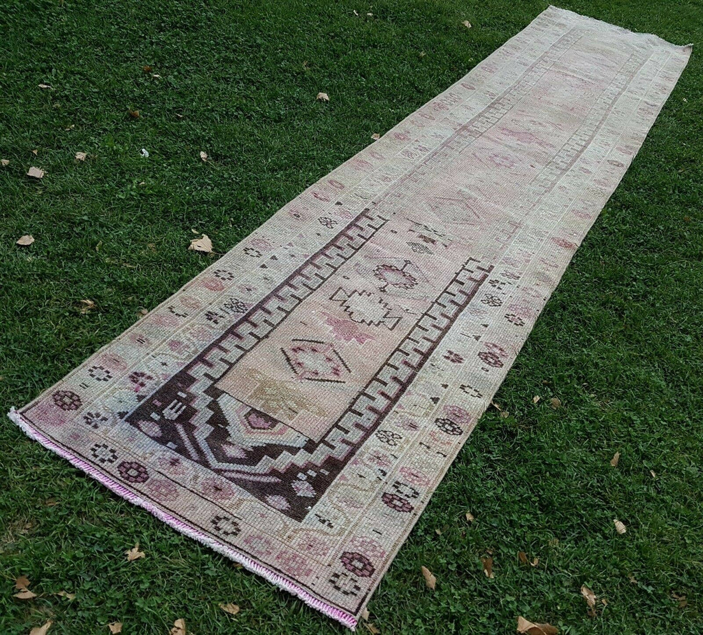 Vintage Kürt Halı Yolluk 85 x 397 cm