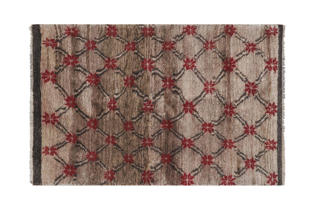 Vintage Türk Tulu Halı 127 x 215 cm