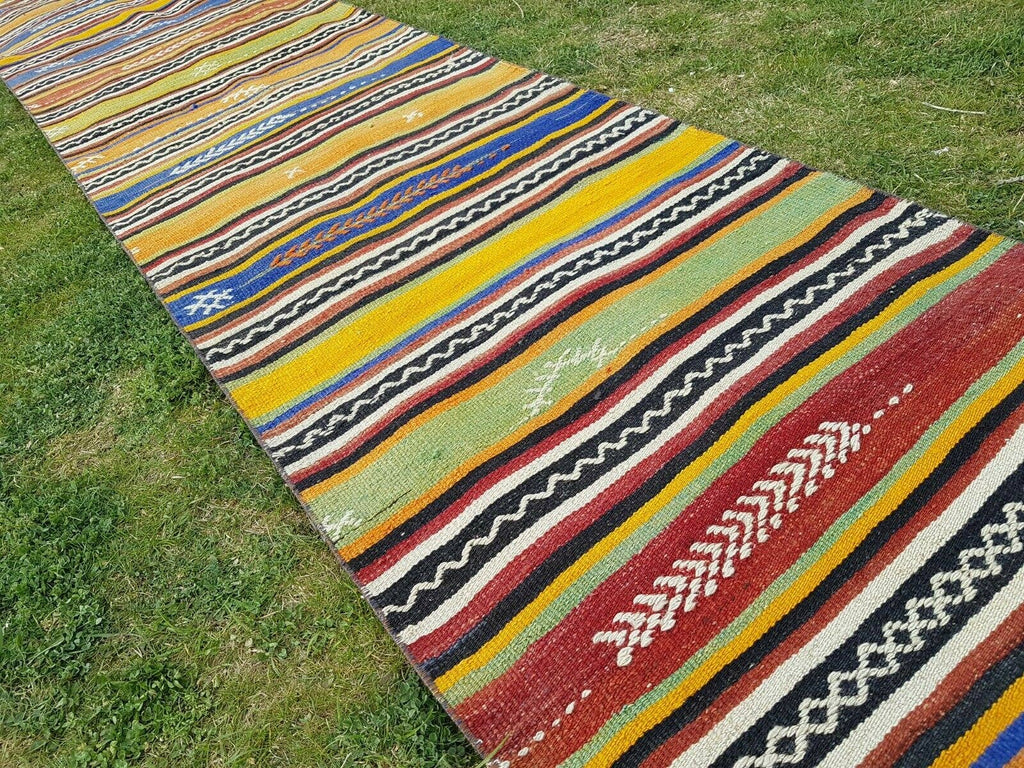 Vintage Kilim Yolluk 74 x 651 cm