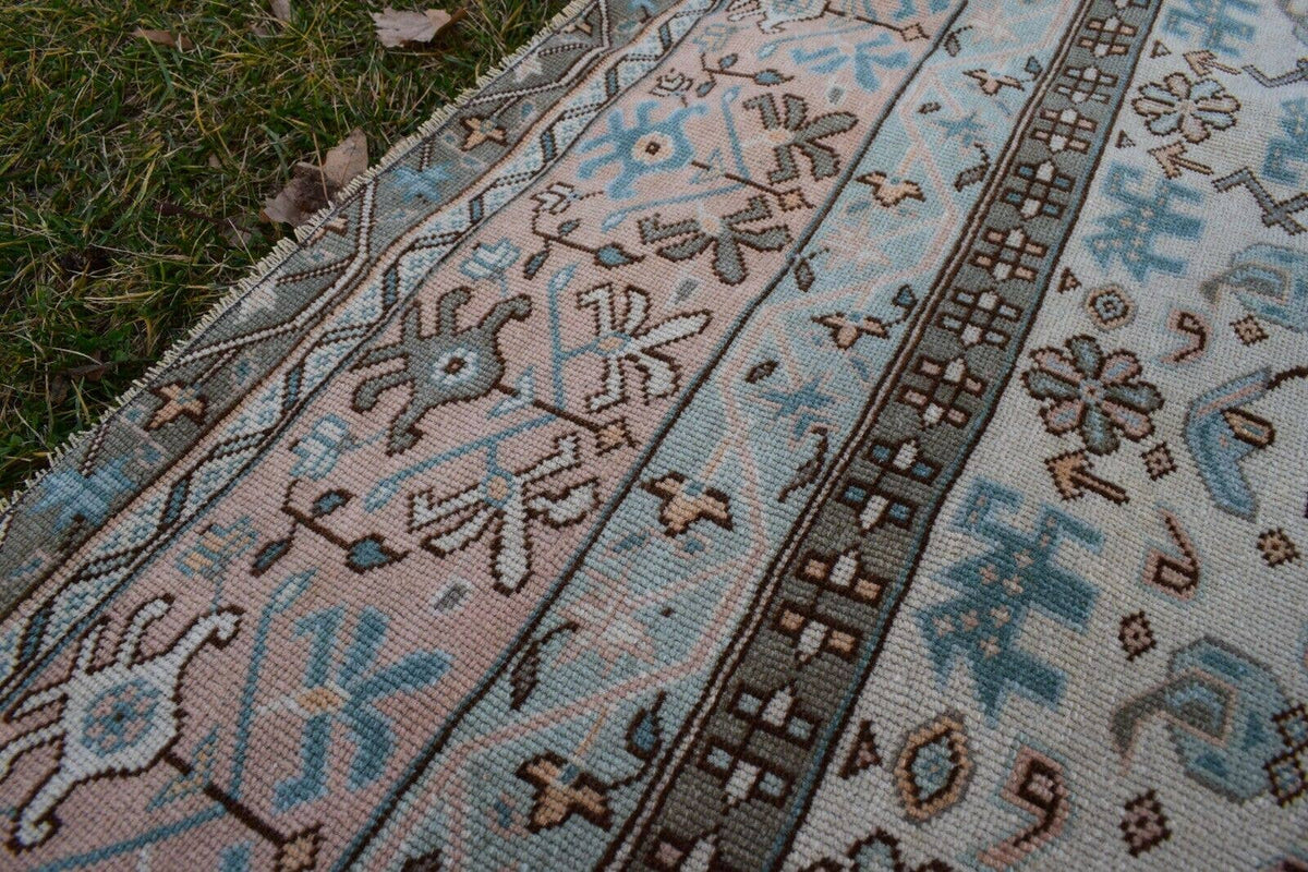 Vintage Uşak Halı 186 x 264 cm