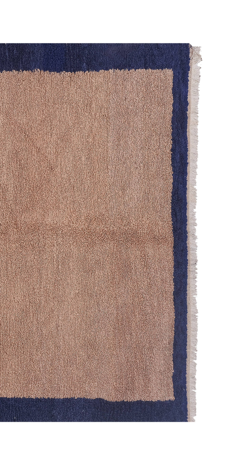 Vintage Türk Damalı Tulu Halı 133 x 181 cm