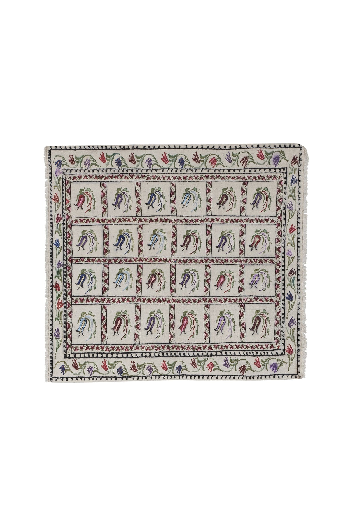 Vintage Kilim 116 x 124 cm