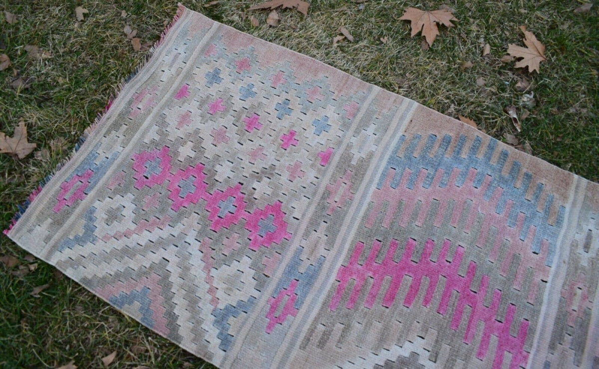 Vintage Kilim Yolluk 70 x 380 cm