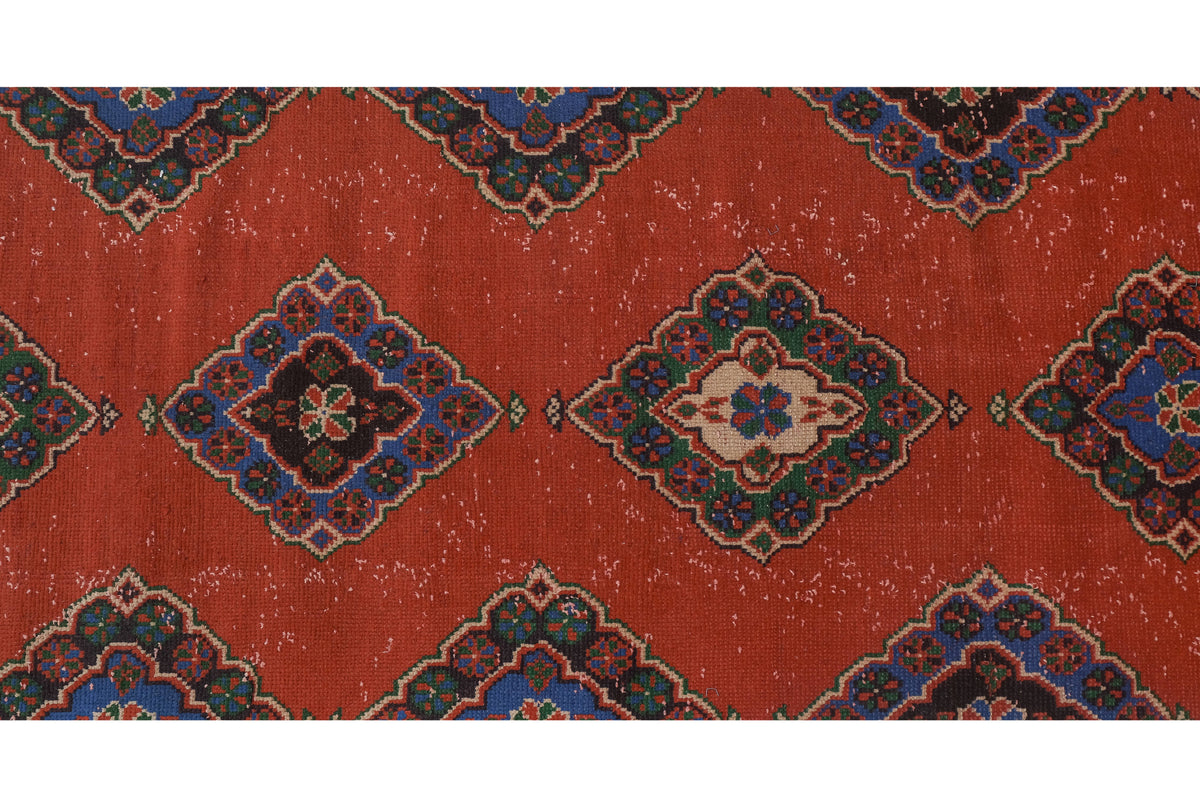 Vintage Türk Halı Yolluk 91 x 660 cm