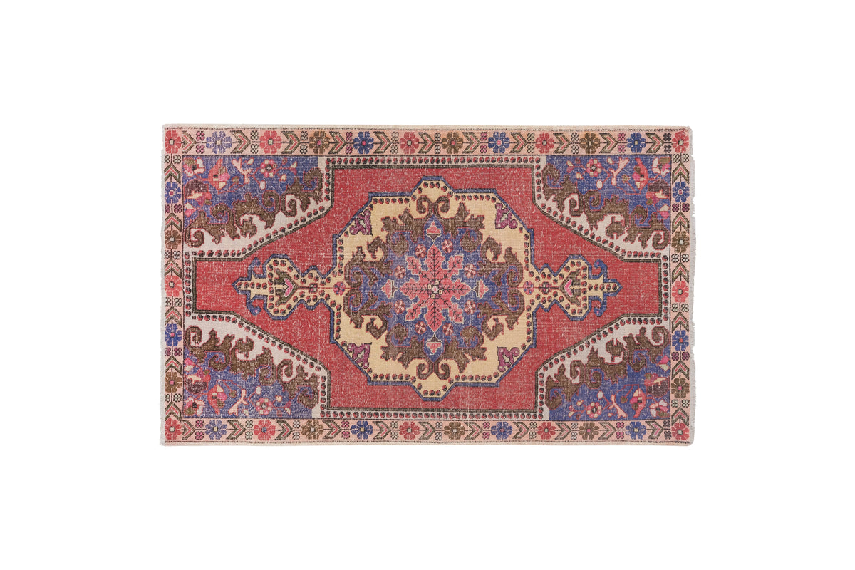 Vintage Türk Halı 137 x 222 cm