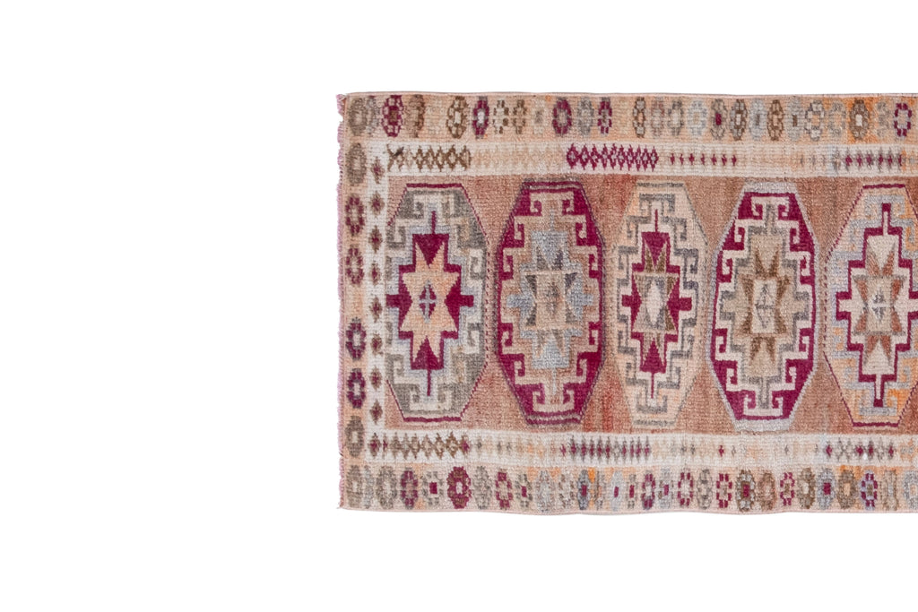 Vintage Herki Halı Yolluk 84 x 322 cm
