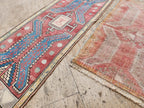 Vintage Türk Yastık Halı 2'li Set 54 x 82 cm