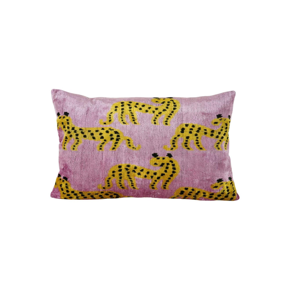İpek Ikat Kadife Kırlent Kılıfı 40 x 60 cm