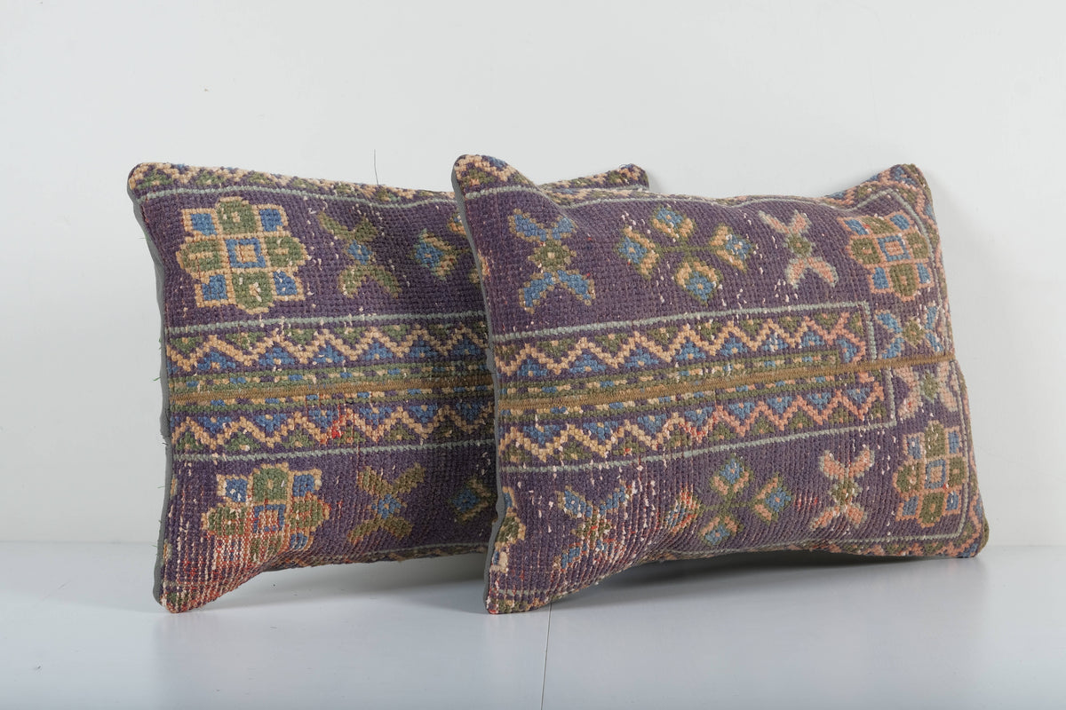 Halı Kırlent Kılıfı 2'li Set 40 x 60 cm