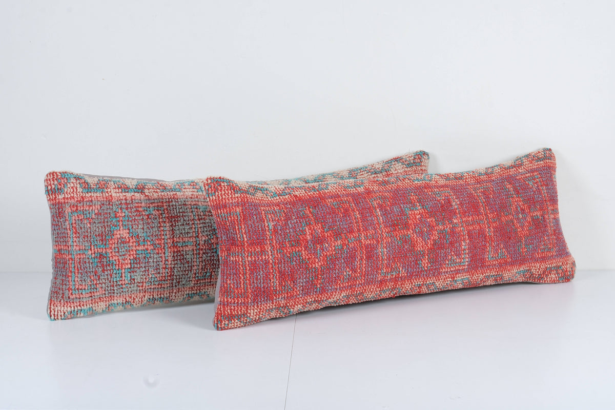 Halı Kırlent Kılıfı 2'li Set 30 x 90 cm
