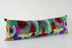İpek Ikat Kadife Kırlent Kılıfı 40 x 125 cm