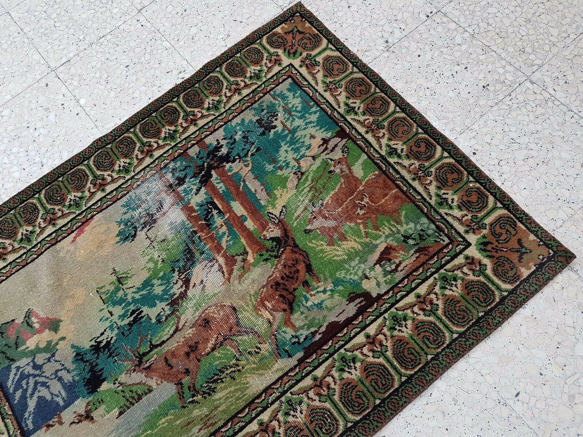 Vintage Türk Halı 97 x 131 cm