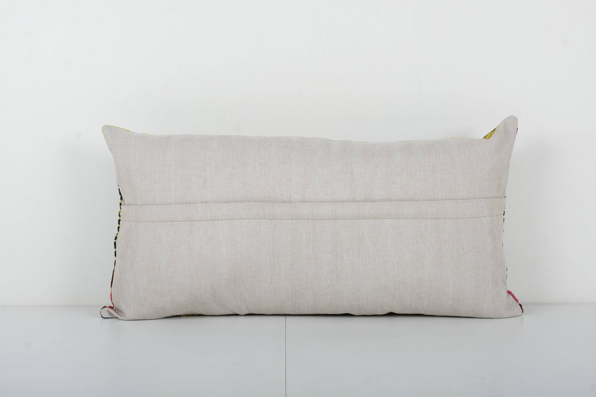 Suzani Kırlent Kılıfı 35 x 65 cm
