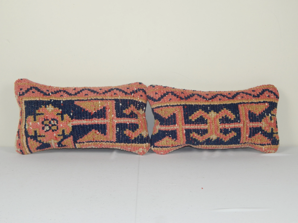 Kilim Kırlent Kılıfı 2'li Set 20 x 40 cm