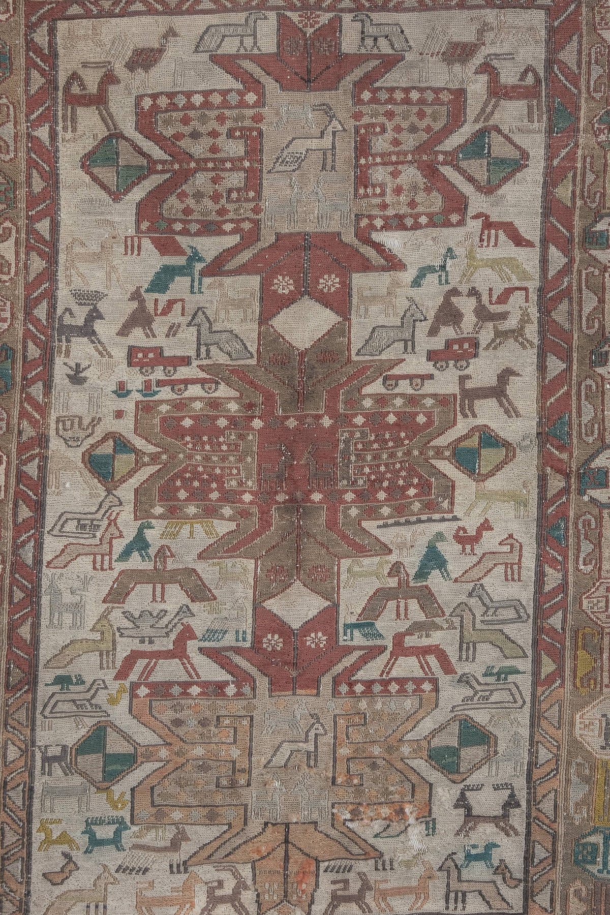 Vintage Kilim 100 x 142 cm