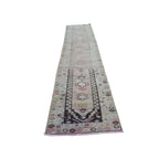 Vintage Kürt Halı Yolluk 85 x 397 cm