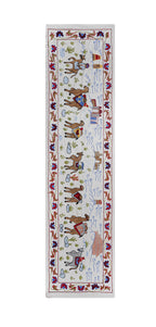 El İşlemesi Suzani Yolluk 51 x 190 cm