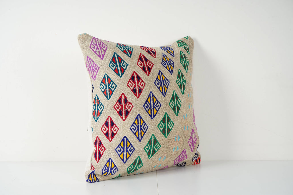 Kilim Kırlent Kılıfı 50 x 50 cm