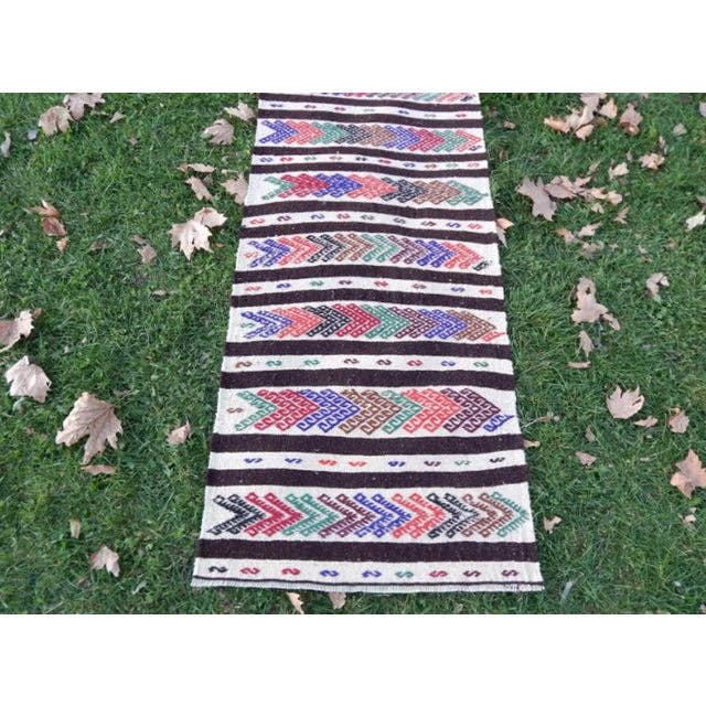 Vintage Türk Halı Yolluk 62 x 332 cm