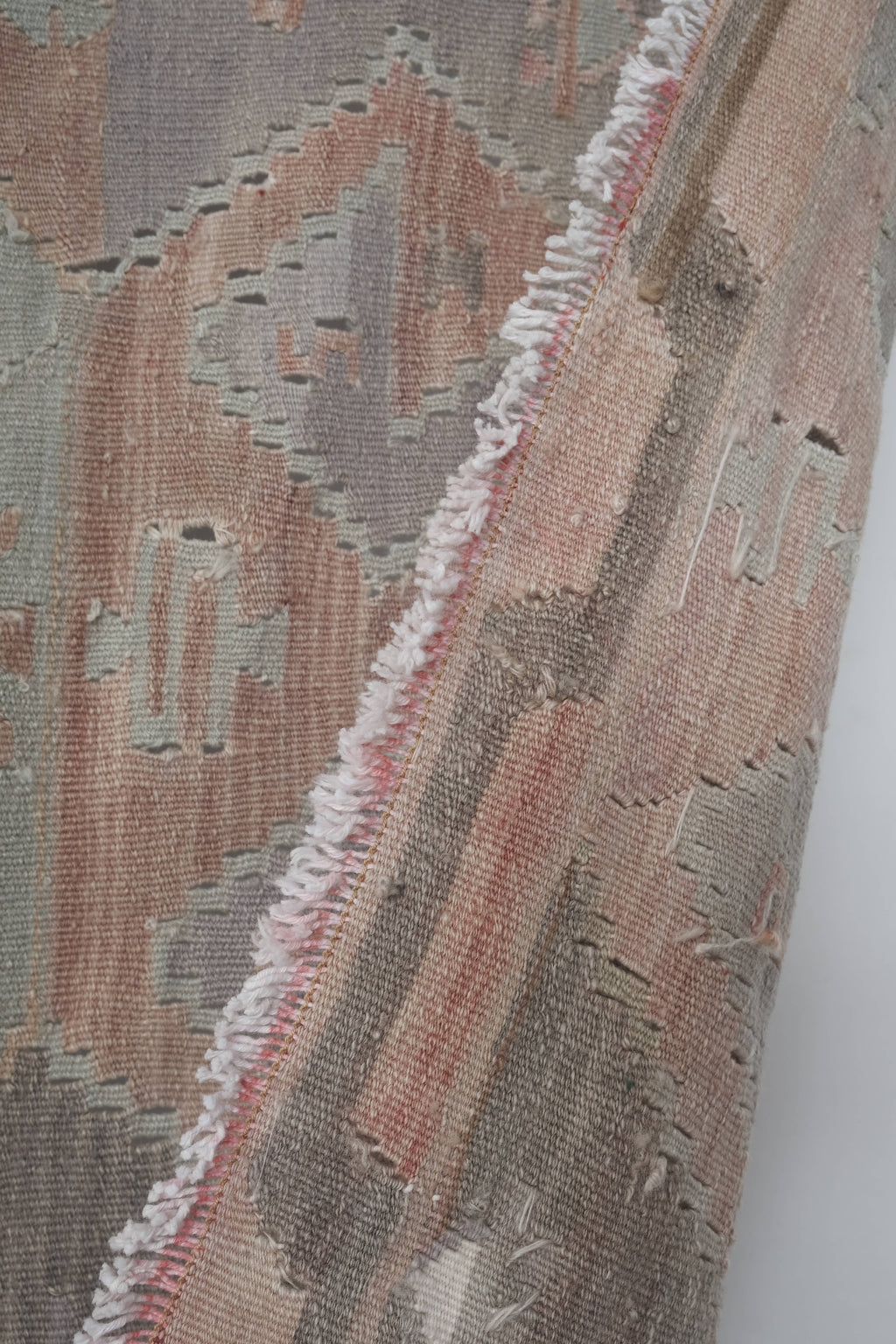 Vintage Kilim Yolluk 142 x 419 cm