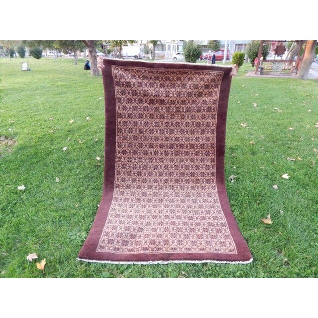 Vintage Türk Tulu Halı 115 x 188 cm