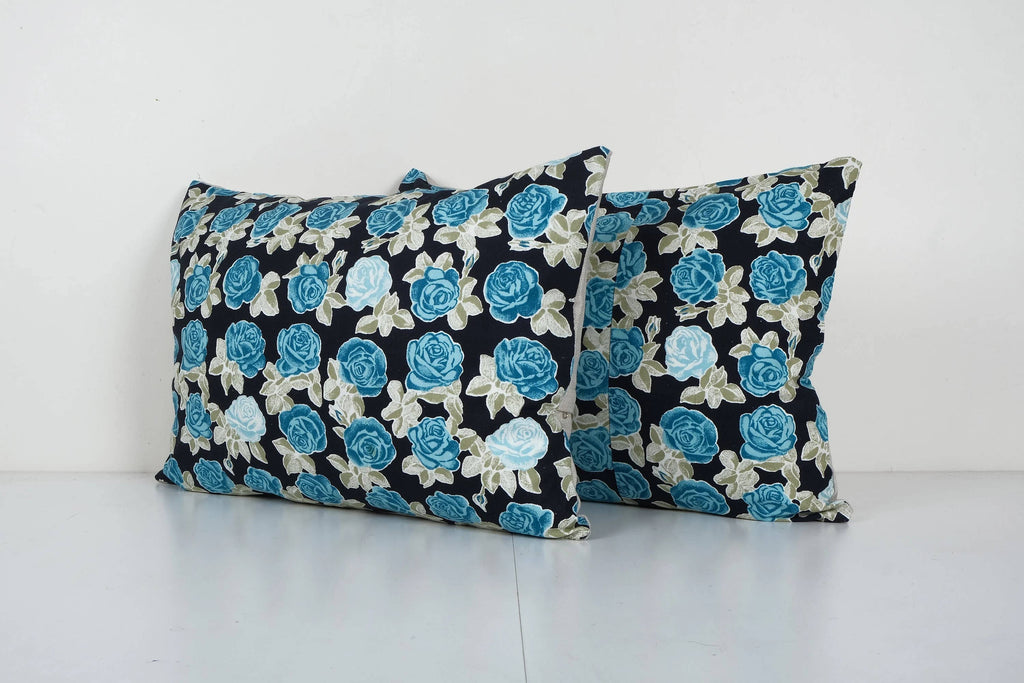 Özbek Baskılı Kırlent Kılıfı 2'li Set 40 x 60 cm