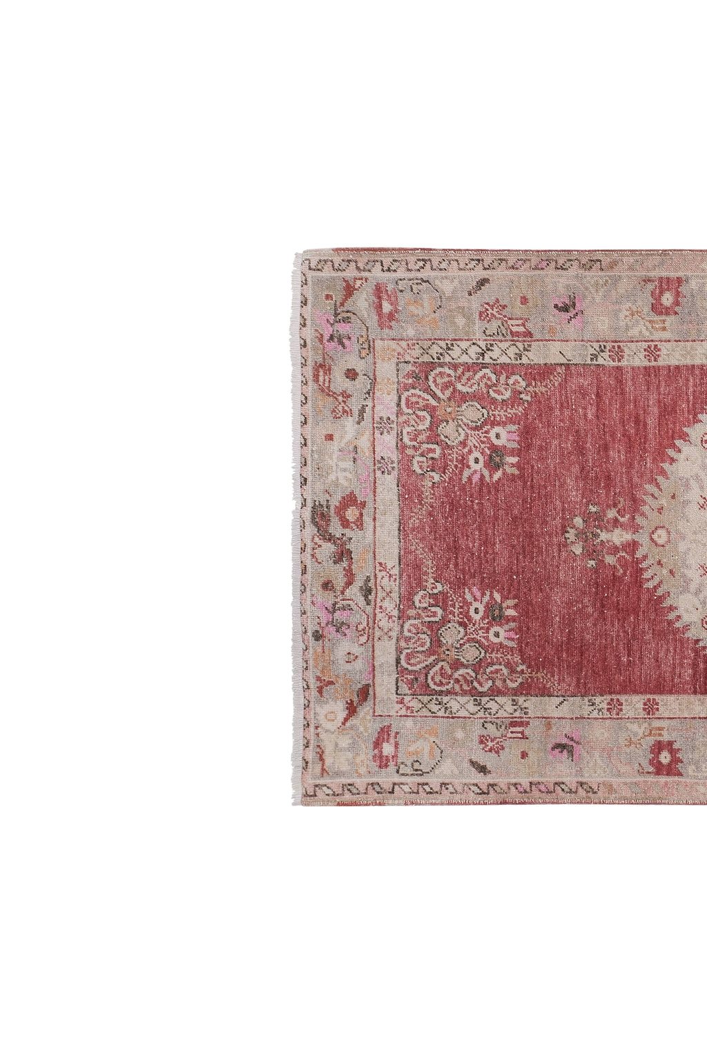Vintage Uşak Halı 113 x 207 cm