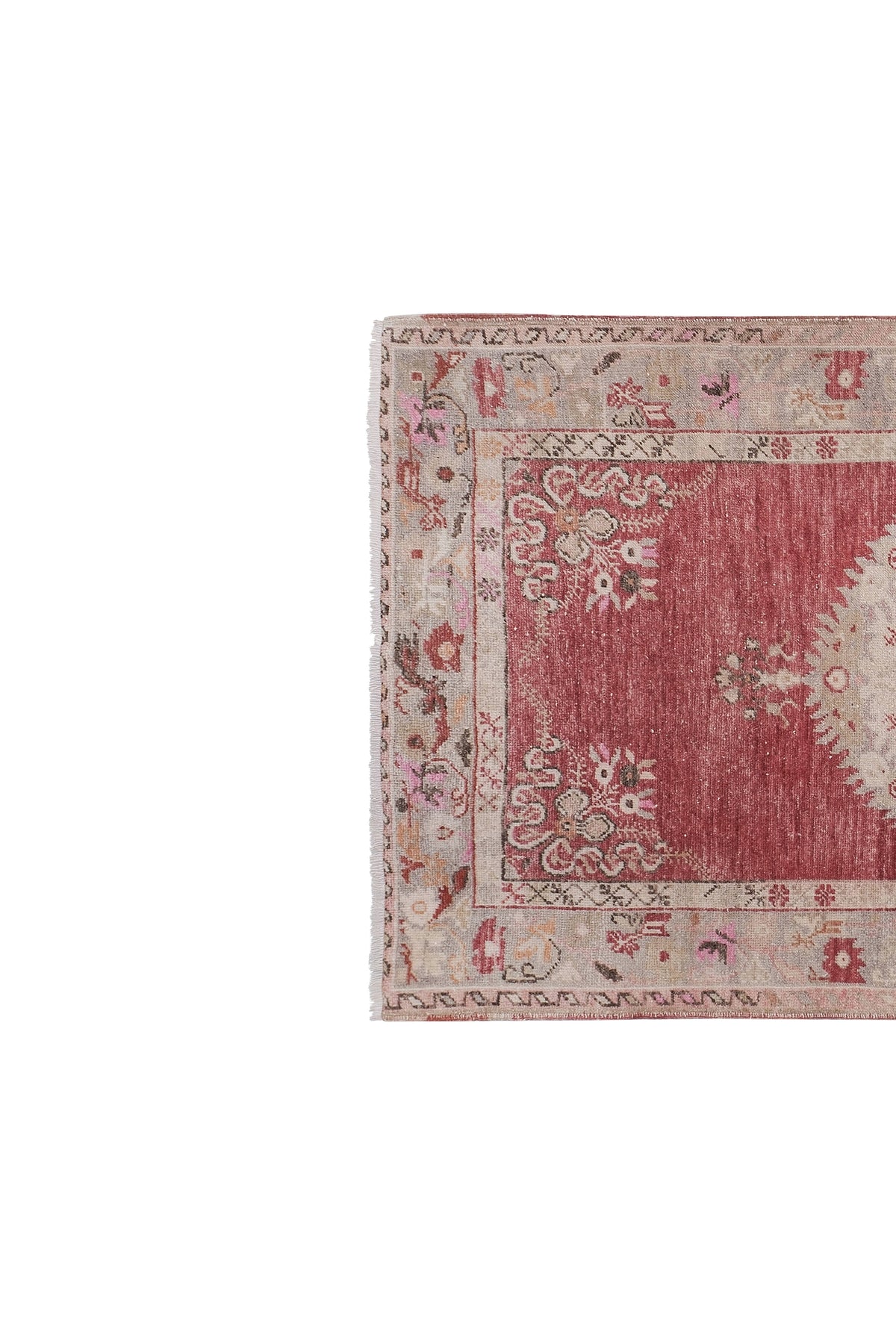 Vintage Uşak Halı 113 x 207 cm