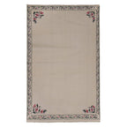 Vintage Aubusson Çiçek Desenli Kilim 160 x 250 cm