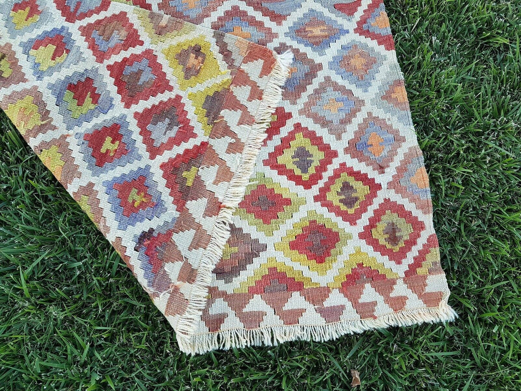 Vintage Türk Halı Yolluk 100 x 495 cm
