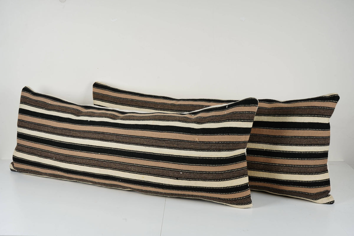 Kilim Kırlent Kılıfı 2'li Set 45 x 120 cm
