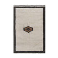 Vintage Türk Damalı Tulu Halı 142 x 213 cm