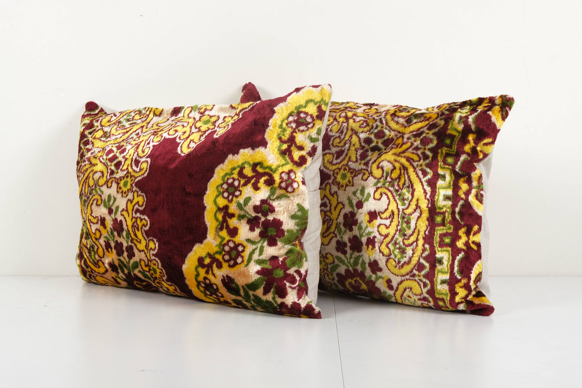 Kilim Kırlent Kılıfı 2'li Set 40 x 60 cm