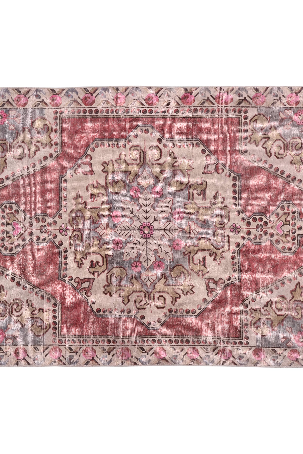 Vintage Uşak Halı 132 x 216 cm