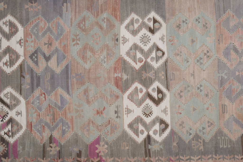 Vintage Kilim Yolluk 142 x 419 cm
