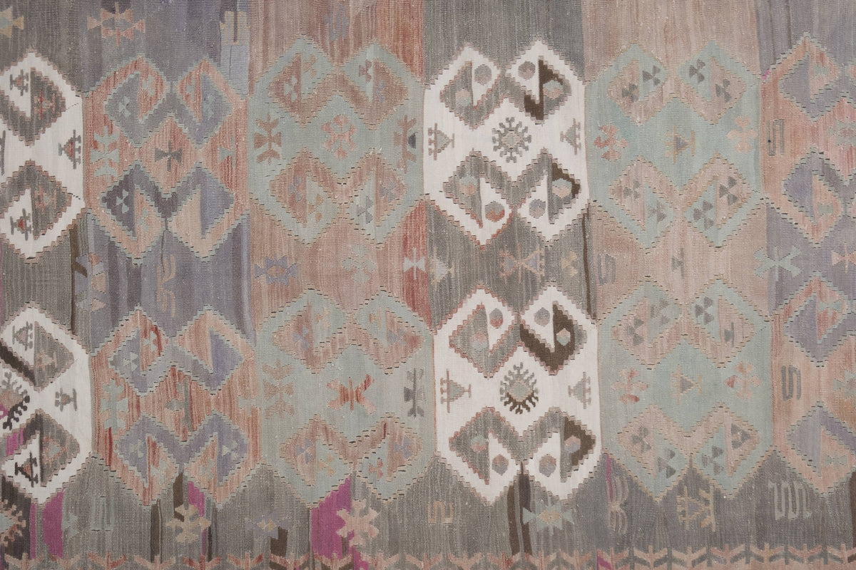Vintage Kilim Yolluk 142 x 419 cm