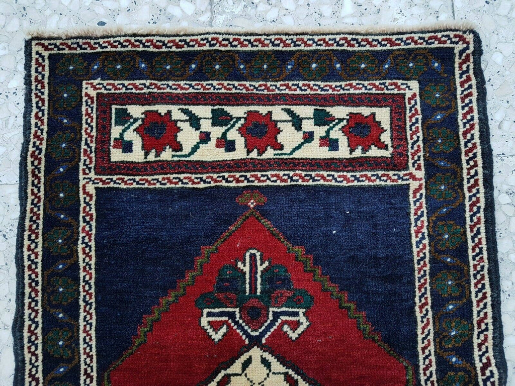 Vintage Yastık Halı 57 x 124 cm