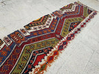 Vintage Kilim Yolluk 90 x 393 cm